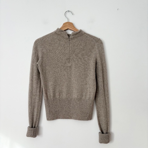 Inhabit cashmere back zip sweater - Picture 4 of 4